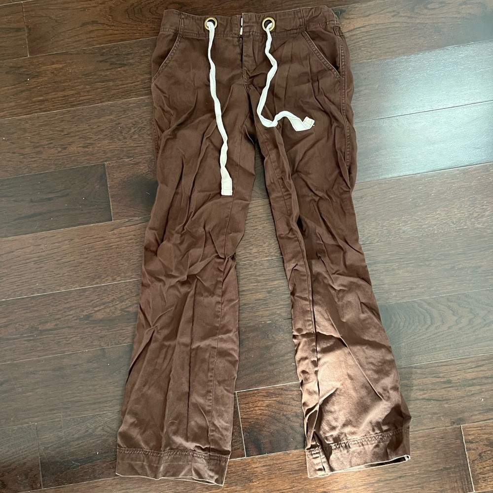 Roxy brown pants size 1